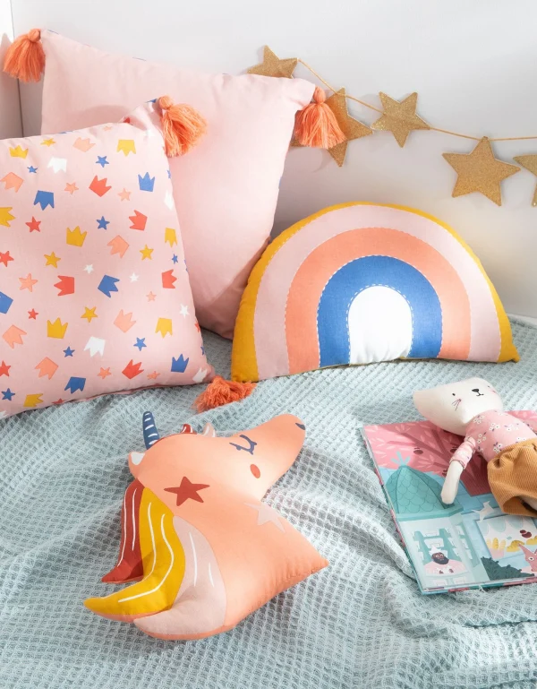 Blancheporte Coussin Garni Enfant “arc-en-ciel” boutique en ligne 5