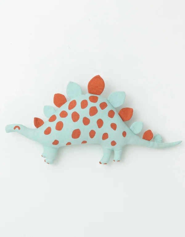 magasin pour Blancheporte Coussin Garni Enfant Dinosaure “stégosaure” 1