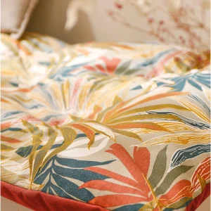 site soldes Blancheporte Long Coussin De Sol Imprimé Feuillage 9