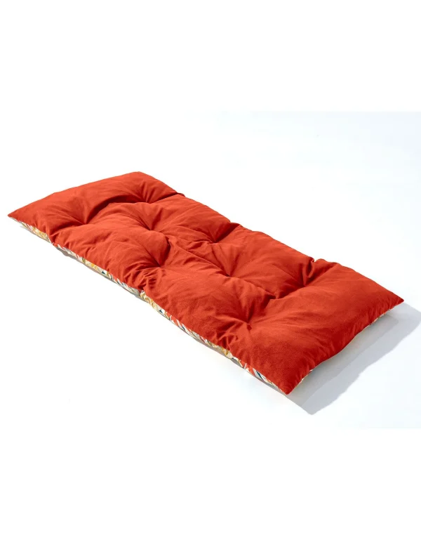 site soldes Blancheporte Long Coussin De Sol Imprimé Feuillage 6