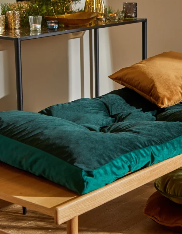 Blancheporte Long Coussin De Sol Velours haute qualité 5