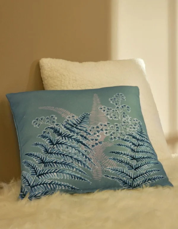 soldes magasin Blancheporte Lot De 2 Housses De Coussin Imprimé Végétal 3