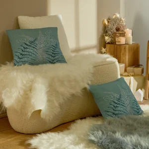 soldes magasin Blancheporte Lot De 2 Housses De Coussin Imprimé Végétal 12