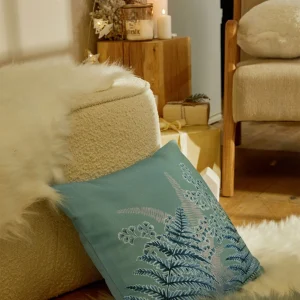 soldes magasin Blancheporte Lot De 2 Housses De Coussin Imprimé Végétal 14