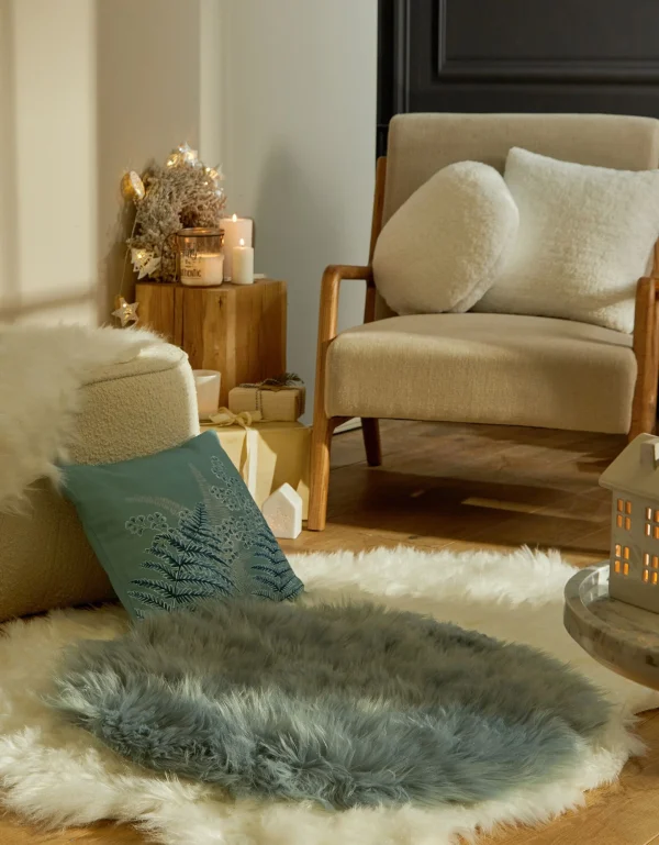 soldes magasin Blancheporte Lot De 2 Housses De Coussin Imprimé Végétal 7