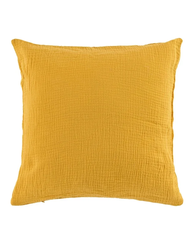 soldes en ligne Blancheporte Coussin Déhoussable Gaze De Coton Uni 1