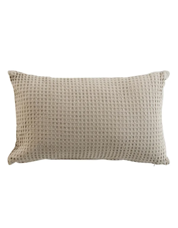 Blancheporte Coussin Déhoussable Nid D’abeille Coton Uni prix le plus bas 1
