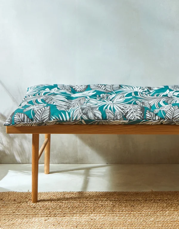 Blancheporte Long Coussin Déco Coton Imprimé Tropical se précipiter pour acheter 1