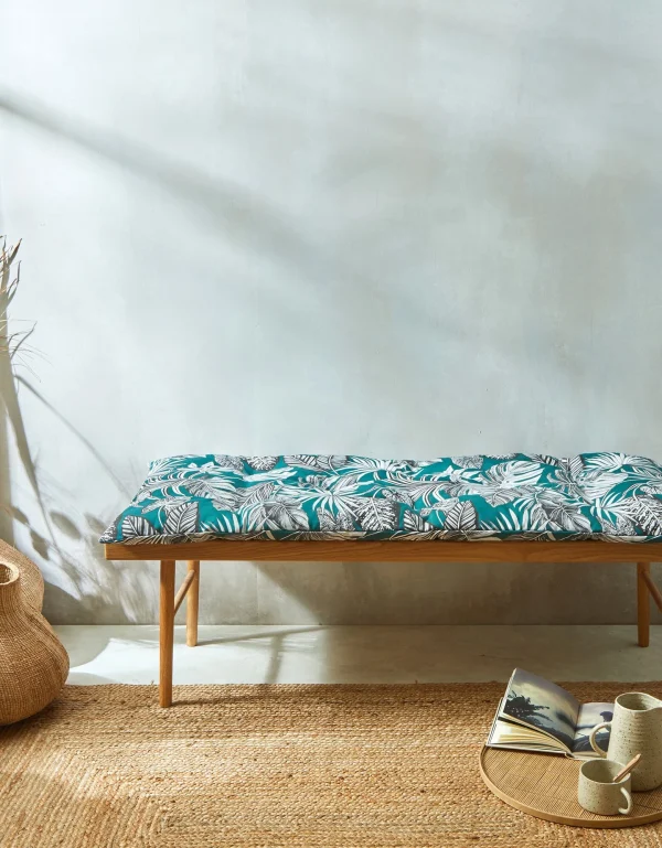 Blancheporte Long Coussin Déco Coton Imprimé Tropical se précipiter pour acheter 5